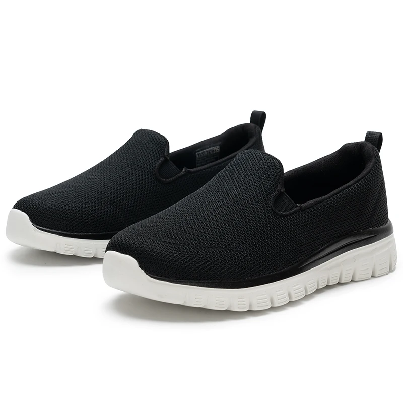 

Skechers Women's Slip-On Shoes, Shallow Mouth Shoes, Mesh Breathable Comfortable Flats, Casual Sports Shoes, Walking Shoes 100842-Bkw