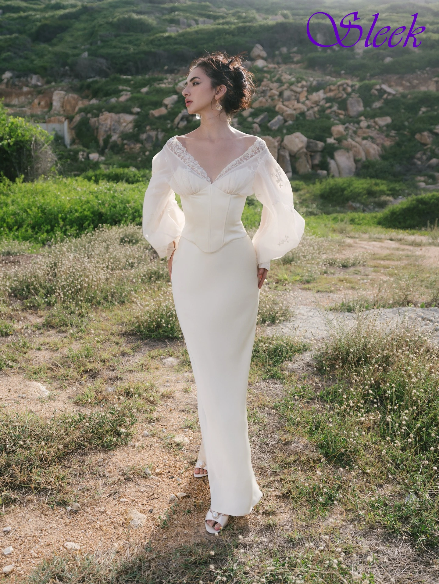 

Customized Straight V-Neck Elegant Formal Evening Dress Fashion Temperament Party Gowns High Quality Delicate Prom Dress