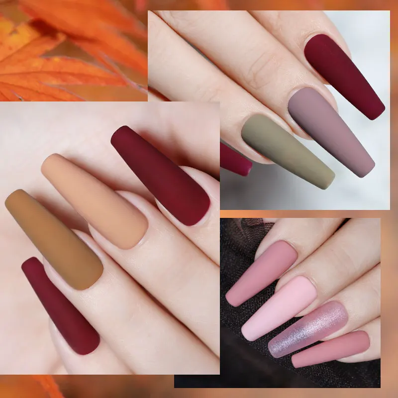 Arte Clavo 15ML TPO HEMA GRATIS Brown Earth Coffee Semi-Permanente UV Gel Nagellak Chocolade Herfstcollectie voor Nail Art