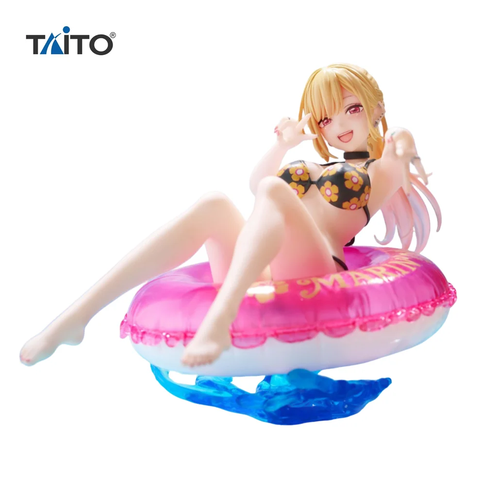 Original TAITO Aqua Float Girls My Dress-Up Darling MARIN KITAKAWA AFG Anime Figur Spielzeug PVC Modell Sammlung Action Puppen