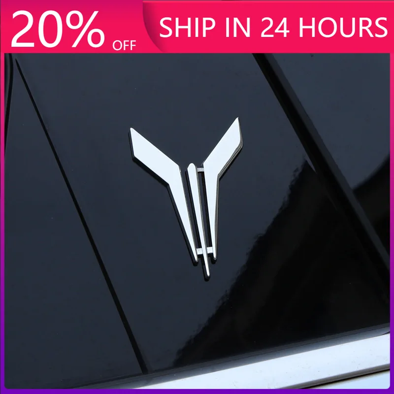 NEW For VOYAH DREAMPOWER PHEV FREE EV Free Courage Pursuit of Light I-Cozy Special 3D Metal Car Side Sticker Emblem Accessories