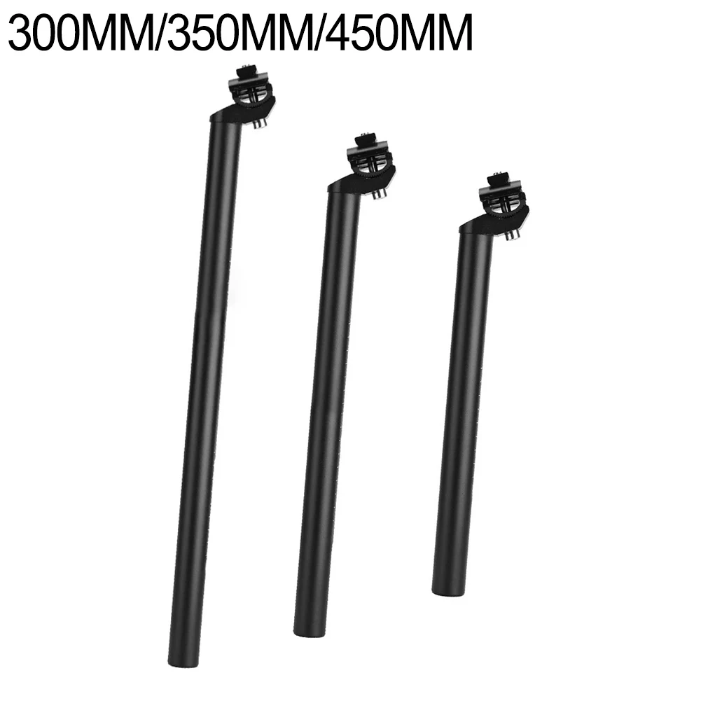 27.2mm Seatpost Aluminum Alloy Seatpost 3D Forging Molding 6061 Aluminum Alloy Bow-shaped Saddle Compatibility Bike Upgrade