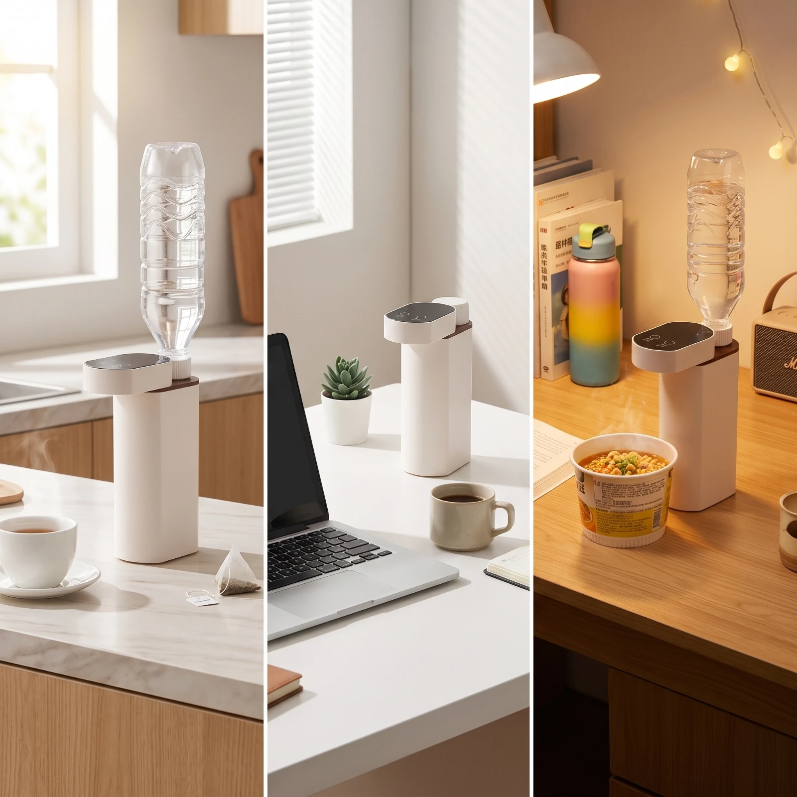 Instant Hot Water Dispenser Compact Countertop Hot Water Dispenser Appliance Easy to Use Safe for Office Workers, Home, Travel