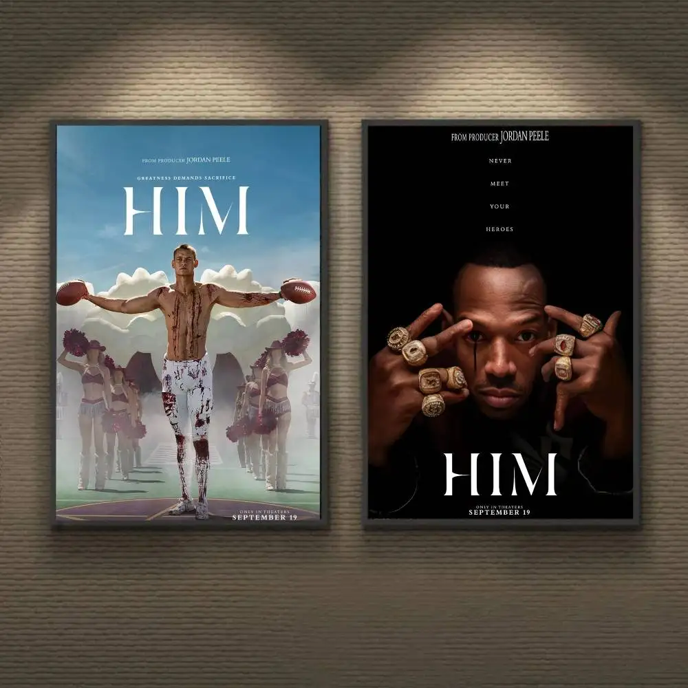 ملصق فيلم الرعب H-Him-MT من المسلسلات التلفزيونية الساخنة هدية مع مطبوعات لتزيين غرفة النوم وغرفة المعيشة والعرض