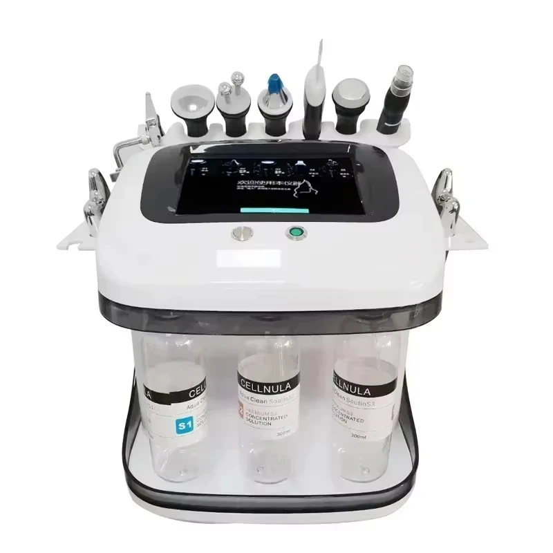 professional 10 in 1 Dermabrasion Hydrofacial Machine Water Aqua Peeling bubble machine Skin Cleansing for Beauty Salon