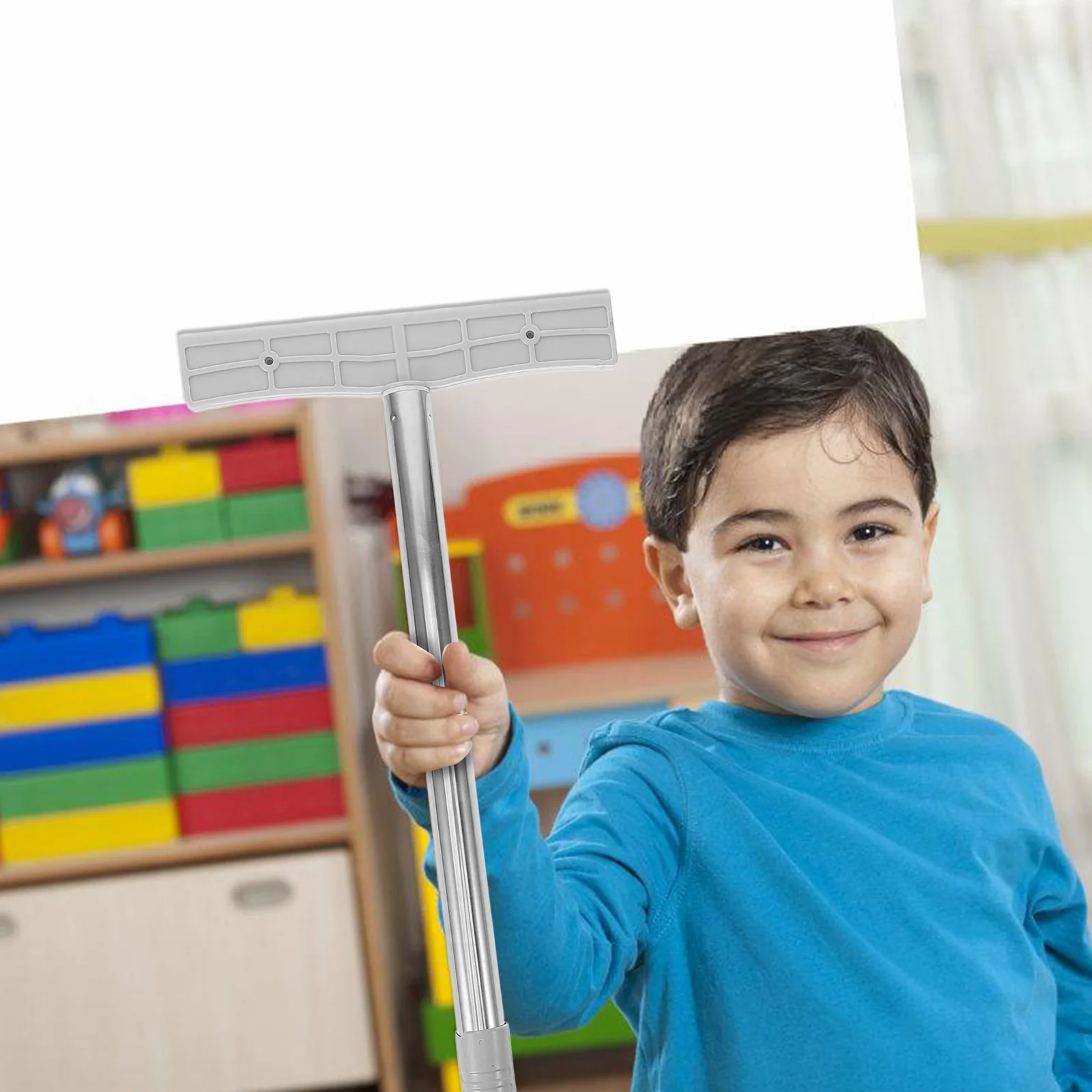 High Placards Parade Signboard Rod, bem-vindo Sign Stick, aço inoxidável Signboard Display Hand Rod, 2pcs