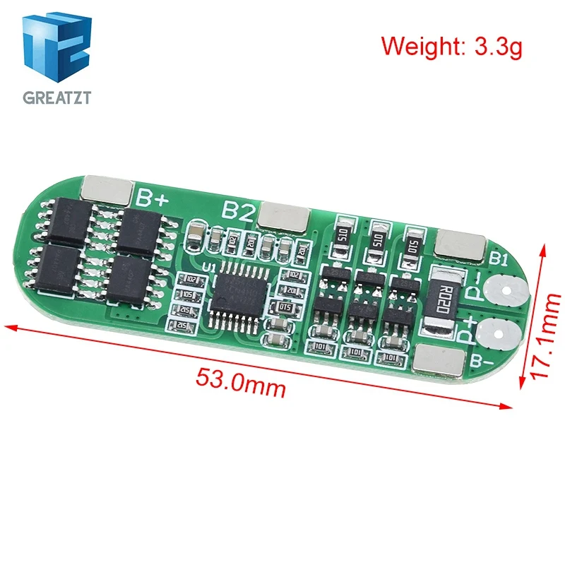 3S 10A 12V Lithium Battery Charger Protection Board Module for 3pcs 18650 Li-ion Battery Cell Charging BMS 11.1V 12.6V NEW