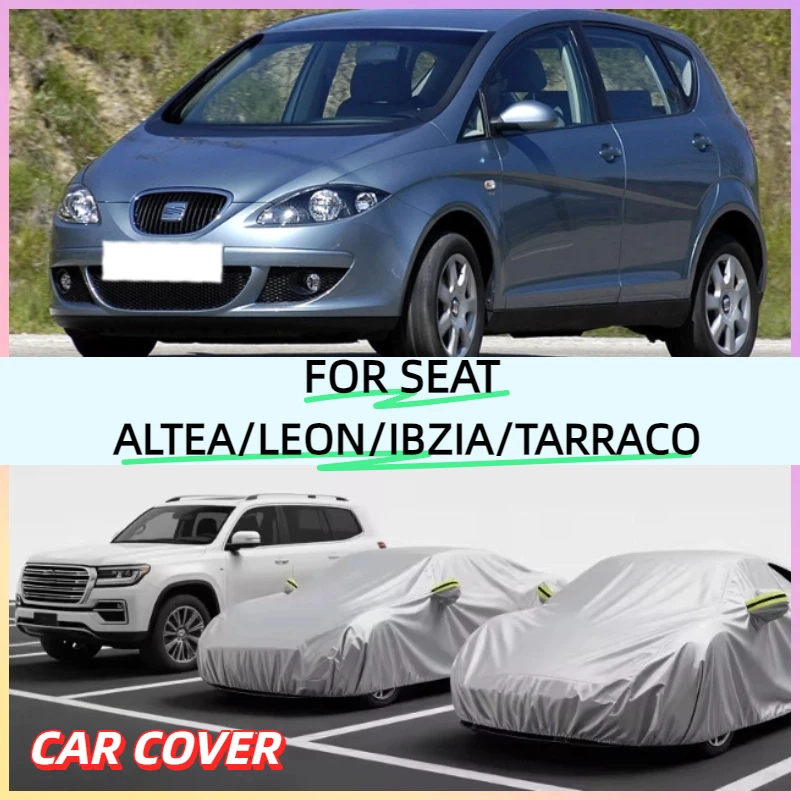 

Car cover for SEAT ALTEA,LEON,IBZIA,TARRACO Dust proof car cover,car dust,waterproof tape,with reflective strip