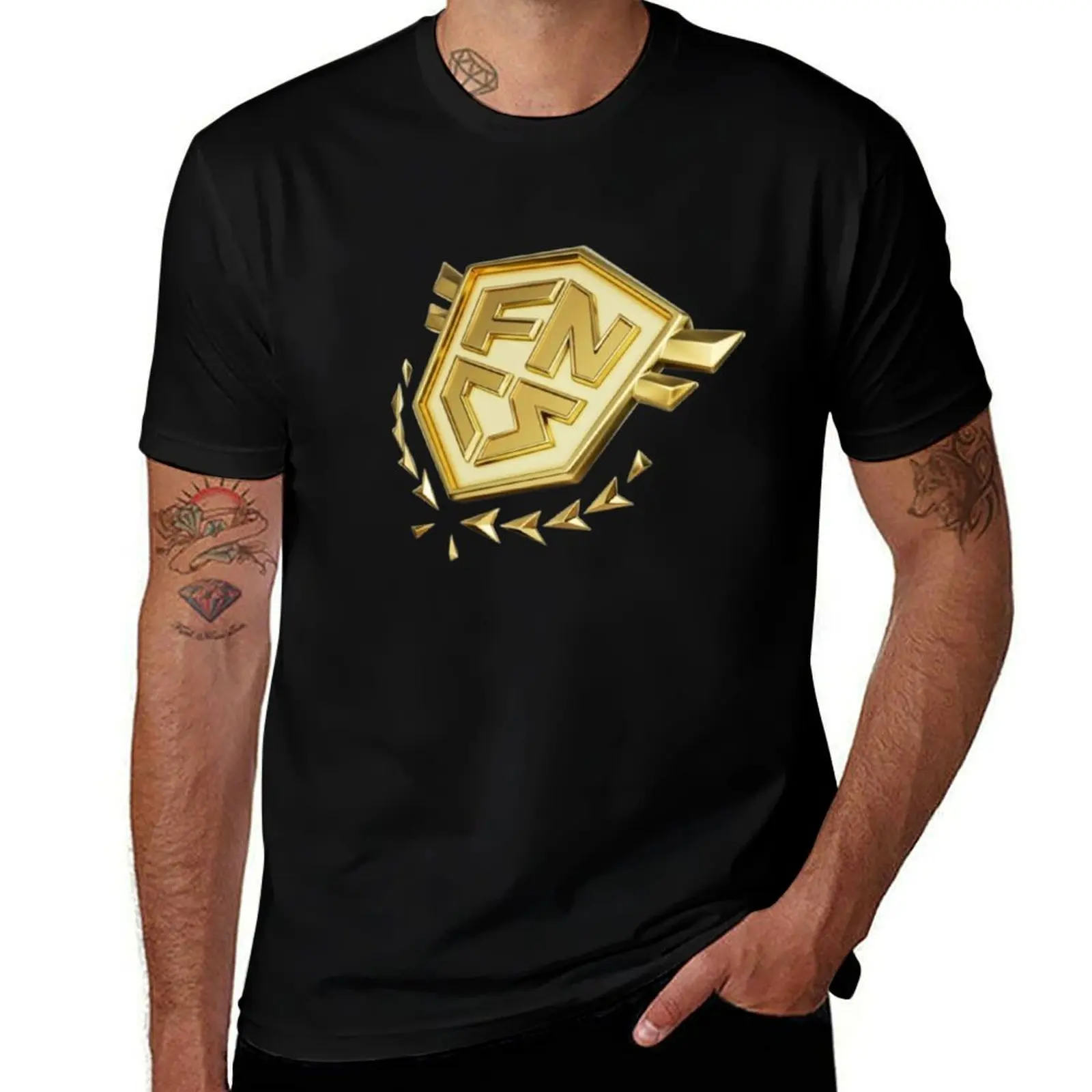 FNCS T-Shirt Work Basic Short Sleeve Top