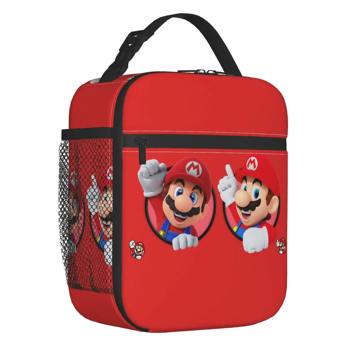 Bolsas Térmicas Personalizadas M-Marioes para Homens, Lancheiras Portáteis Isoladas para Camping e Viagem