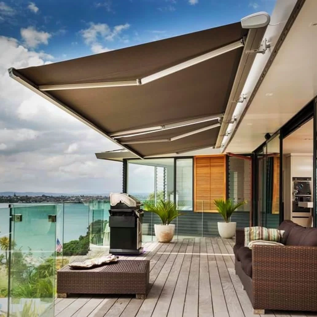 

Durable Aluminum Alloy Frame Waterproof Retractable Awning Uv Block for Outdoor Garden Use Decoration Awning Sun Shade Rainproof