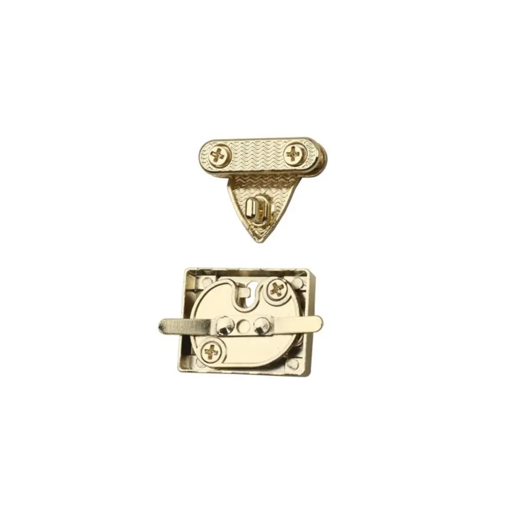 New Metal Clasp Lock Durable 4 Colors Square Twist Lock Purse Luggage Hardware DIY Handbag