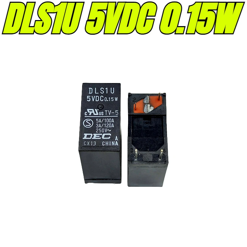 

（Brand New Original）1pcs/lot 100% original genuine relay:DLS1U 5VDC 0.15W 0.25W 4pins 5A LCD TV amplifier relay
