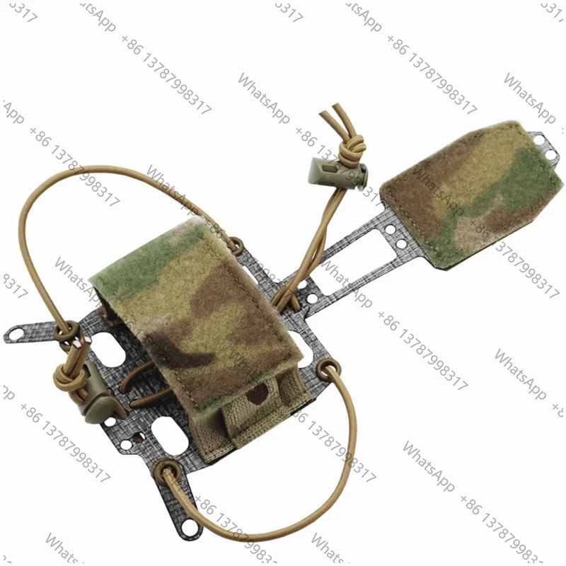 Sport Helmet PVS31 Battery Case Pouch Style PVS-31 Battery Retention System Helmet Accessories for Men Outdoor