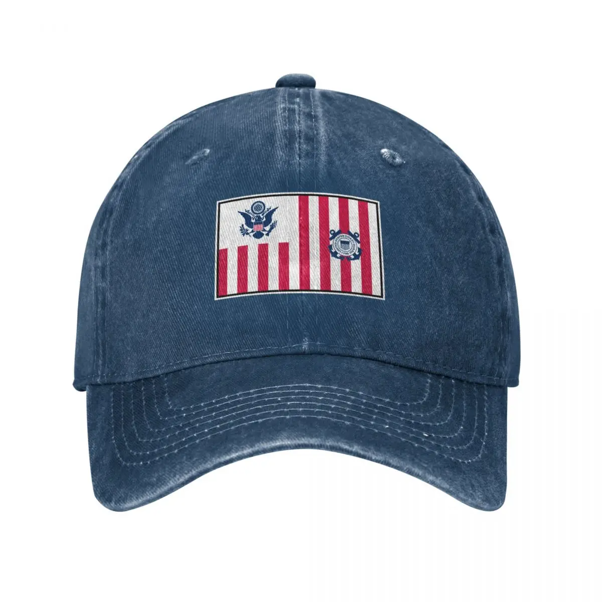 UNITED STATES US COAST GUARD ENSIGN Baseball Cap Fishing cap black custom Hat Man Women's