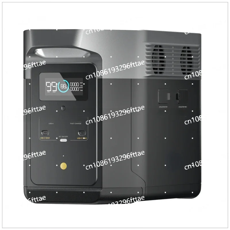 1 Portable LiFePO4 1024Wh 1800W ECO Flow Power StationGenerator