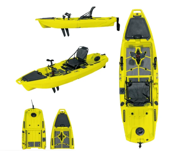 Luya fishing boat fishing leisure splicing boat pedal power boat can split Kajak.