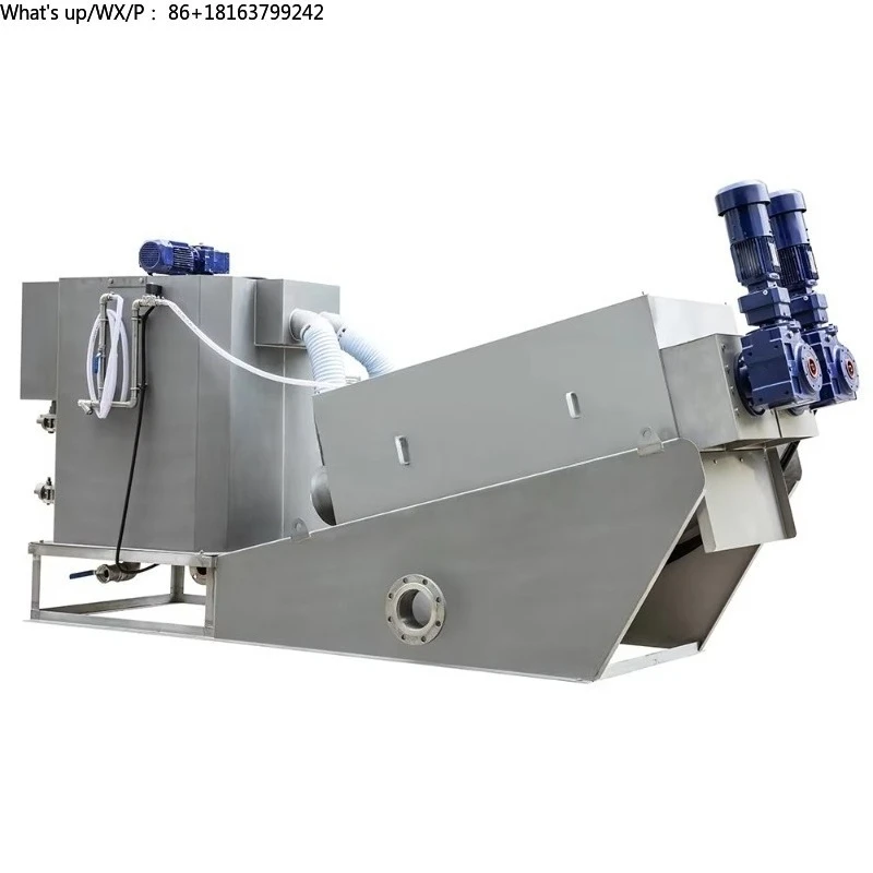 Schroefpers Slib Ontwatering Riolering Machine Apparatuur voor Afvalbehandeling