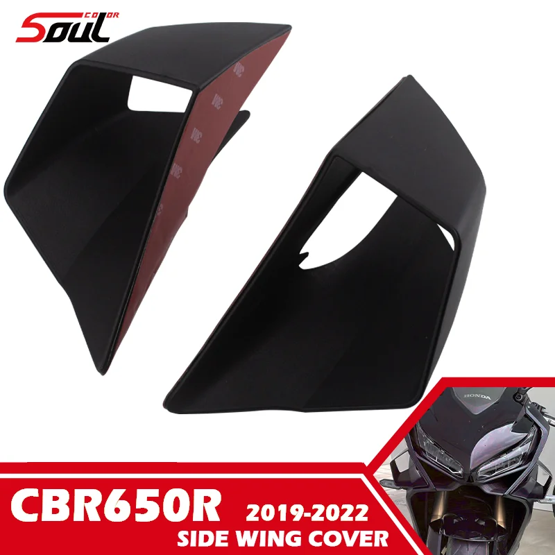 Fit For CBR650R CBR 650R 650 R 2019 2020 2021 2022 Motorcycle Sport Fairing Winglets Side Wing Protection Cover