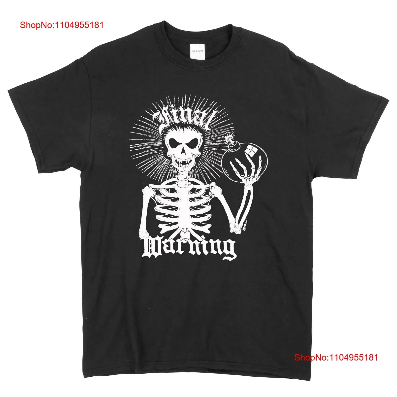 

Final Warning Buns Portland Punk T Shirt vintage Washed Stretched Stylish Soft homme graphic Slightly Versatile Comfortable