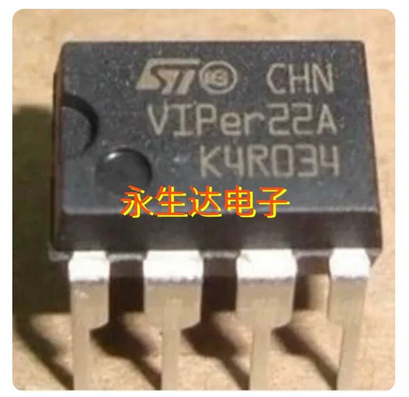 Freeship 10pcs VIPER22A VIPER22 DIP8_300MIL AC/DC Converters Low Power OFF-Line SMPS