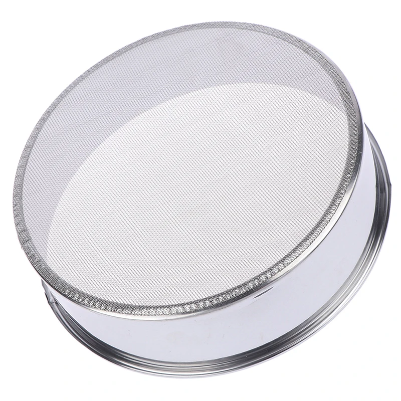 Stainless Steel Fine Mesh Oil Strainer Flour Colander Sifter Sieve For Kitchen