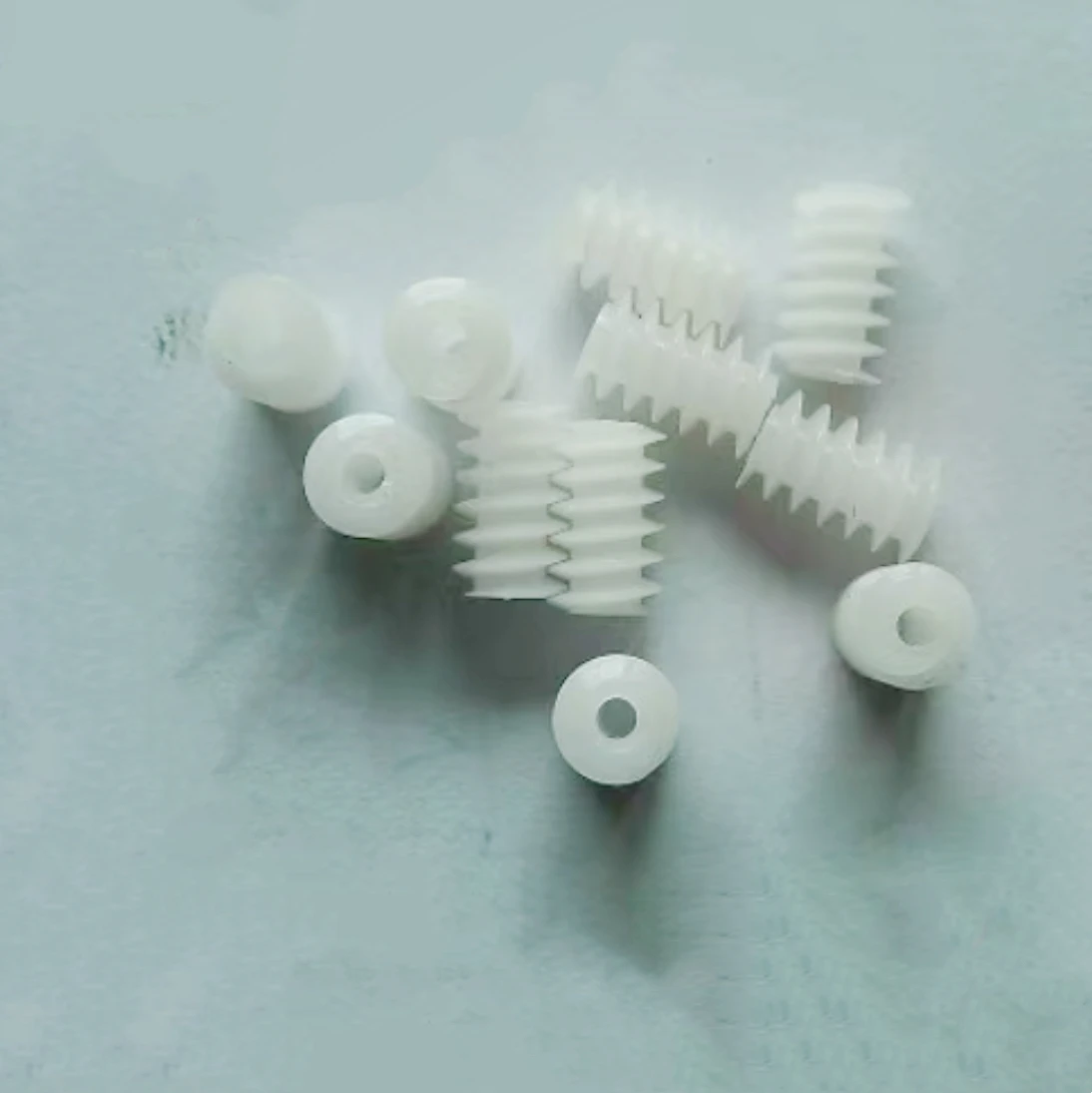 0.8M 0.8 Modulus Plastic Toy Worm DIY Gearbox Ship Model Racing Accessories Transmission Gear