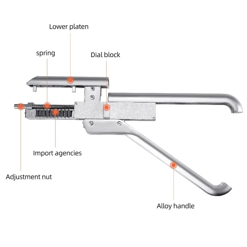 Professional 6D Extensions Tool Portable Loof Iron Commercials Use 25w Hairs Extension Machine