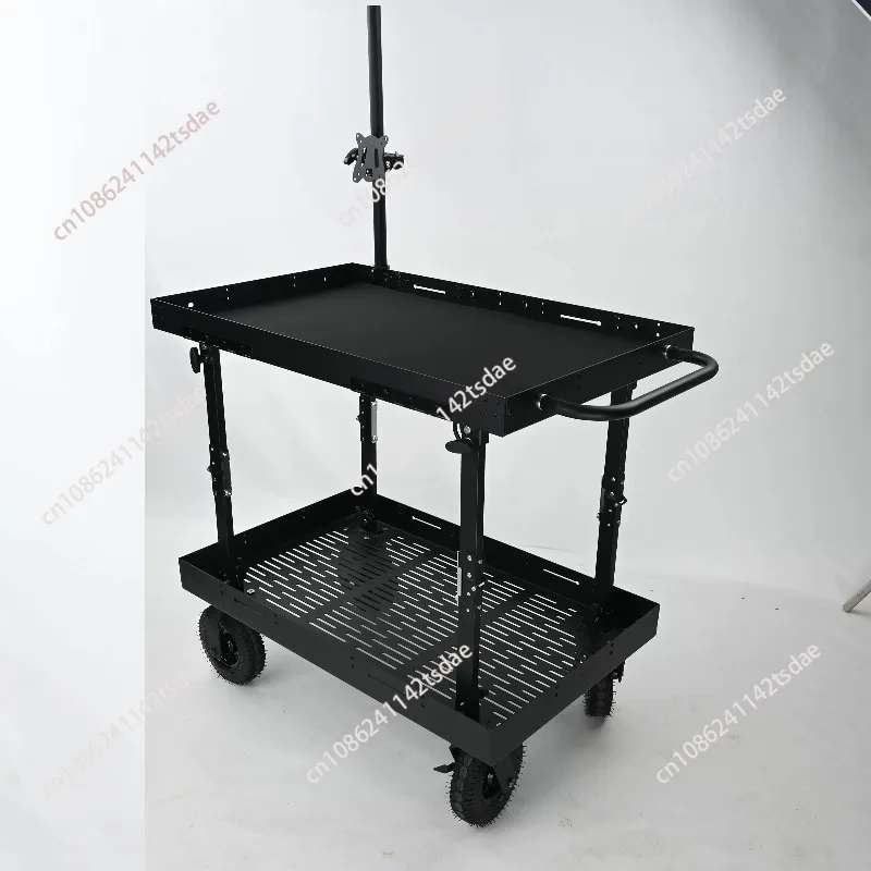 Director's Car Folding Lift Studio Photographic Equipment Trolley Film and Television Crew Multi-function Folding Car