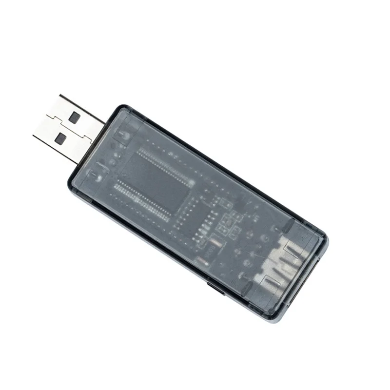 AB45 DC Mobile Power Charging Current Voltage Digital Monitor USB Tester Current 0-3A Voltage 4-20V Tester Dual Meter Display Te