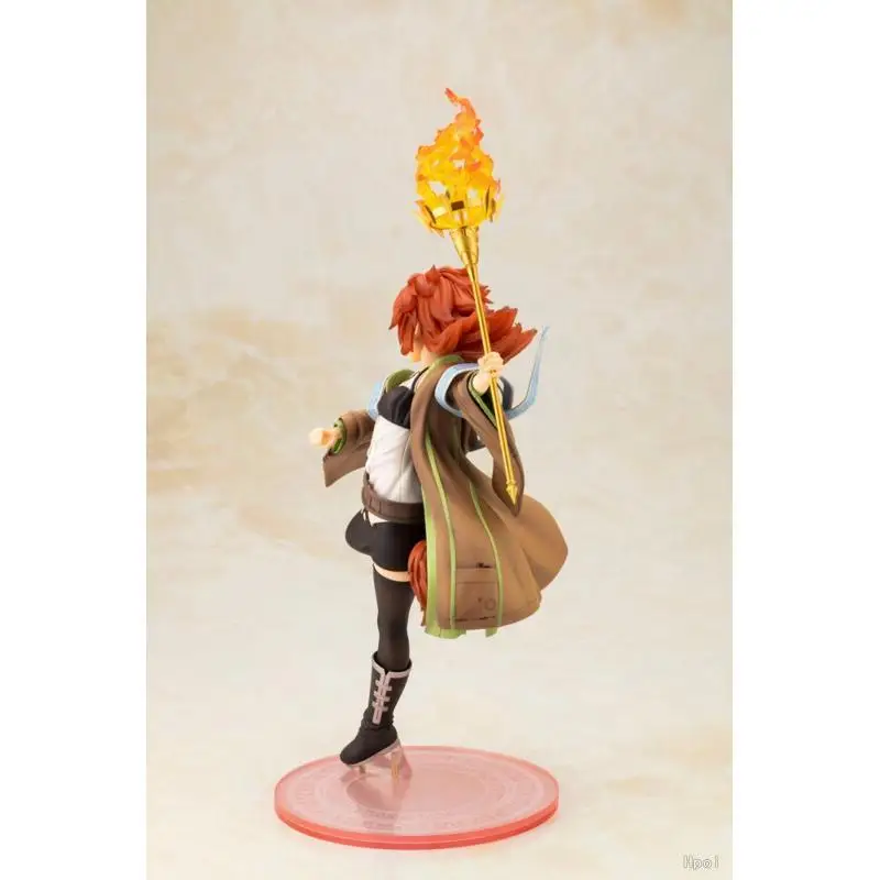 Genuine Licensed by Bandai-Yu-GiOh! Official Card Game-Kareitsukai Hiita-Kitsunebi-Monster Figure Collection-1/7 (Kotobukiya)