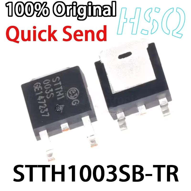 STTH1003SB-TR – מדריך מפורט לדיודה מפעילה 300V/10A למשתמשים מקצועיים