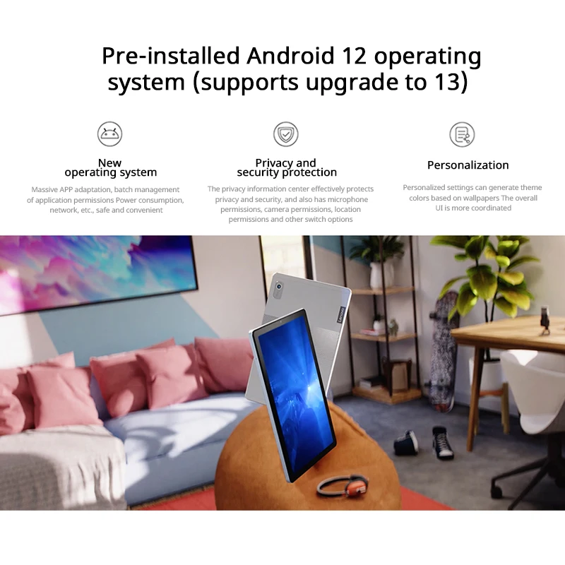 ROM globale Lenovo K9 / M9 Tablet da 9 pollici 4 GB RAM 64 GB ROM MTK G80 Octa Core Tablet Android Tab K9 LTE WIFI 5100 mAh