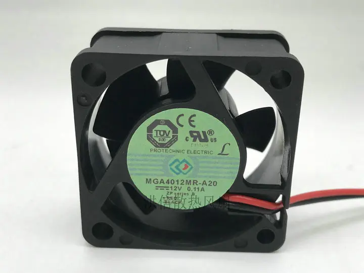 Freight free original MAGICM GA4012MR-A20 12V 0.11A 4CM 4020 2-wire cooling fan