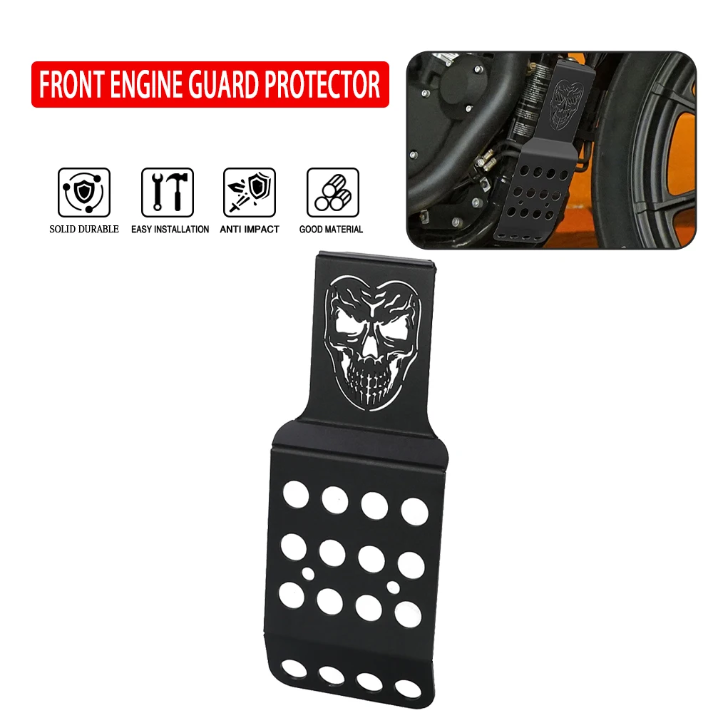 

2026 2025 new For Sportster Iron XL883 XL1200 Sportster 48 Sportster 72 Motorcycle Engine Guard Lower Chin Fairing Spoiler Cover