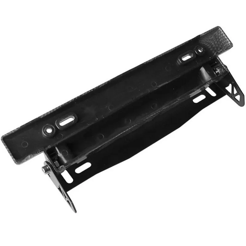 العالمي قابل للتعديل سباق السيارات إطار لوحة الرخصة حامل ألياف الكربون السيارات الجبهة جبل الوفير بين قوسين