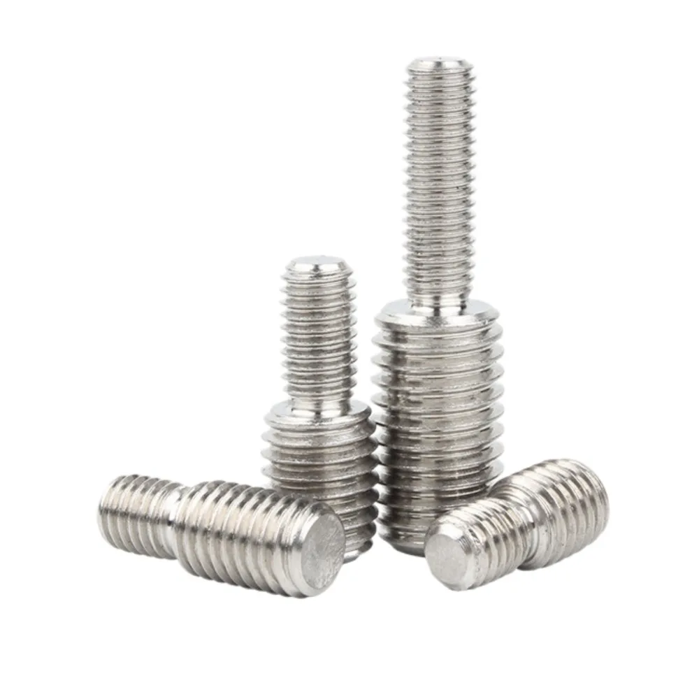 304 Edelstahl M3 M4 M5 M6 M8 M10 M12 M14 M16 M20 Gewindeadapter Stecker auf Stecker Umwandlung Doppelkopf-Transferschraube – Detail 4