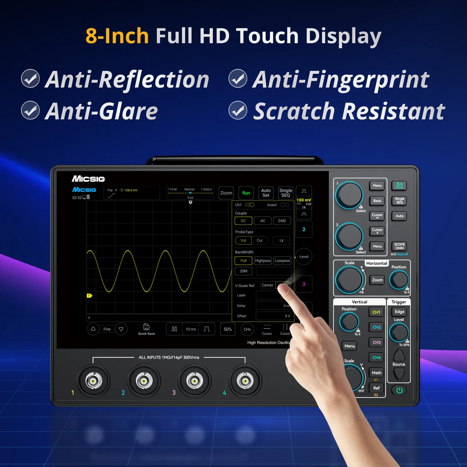 Micsig Oscilloscope 8