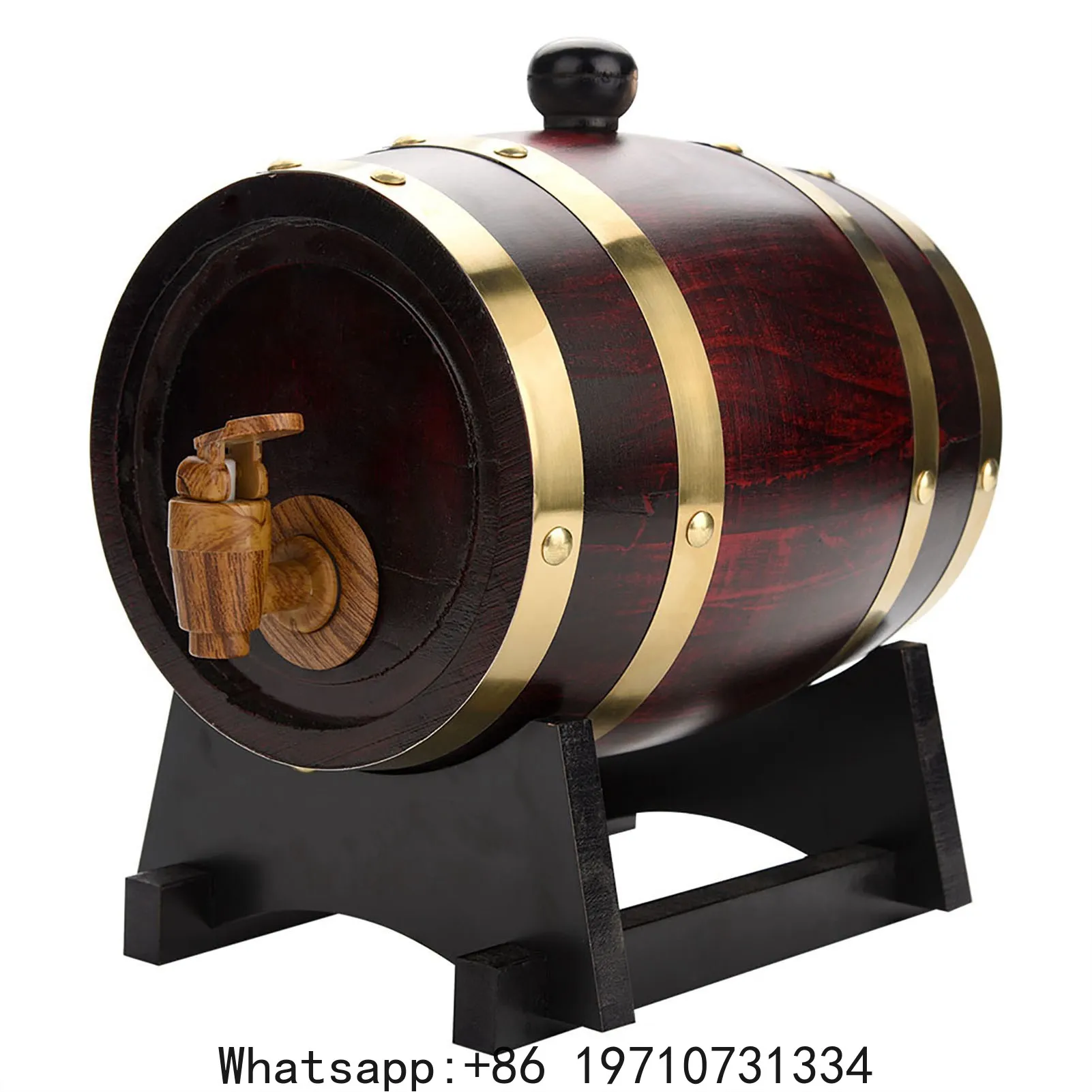 

Vintage Wood Oak Timber Wine Barrel for Beer Whiskey Rum Port Vintage Wood Oak