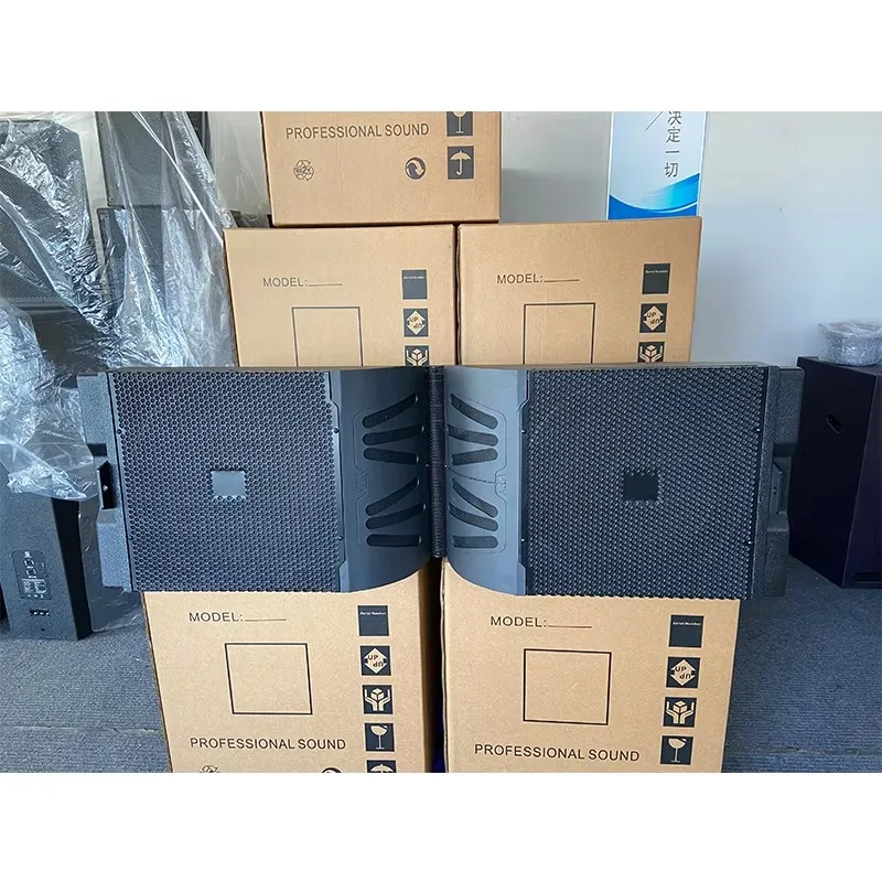 Dual 15 Inch Strong Powerful Sound For Outdoor Concert Deep Full Tone Ideal For Large Events