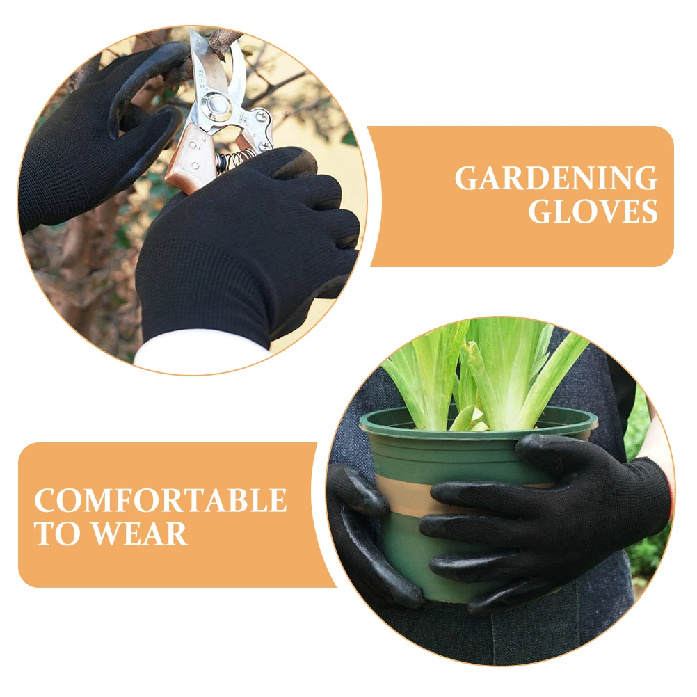 

Puncture-proof Waterproof Gloves Multi-use Gardening Heating Men for Work Emulsion
