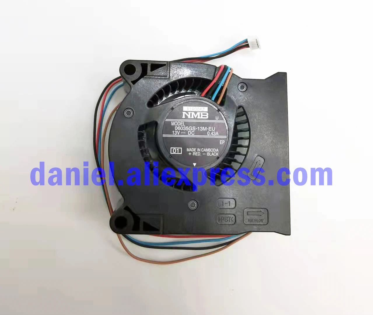 

Original CB-S05E/X41/X39/U42/X04 projector fan 06035GS-13M-EU