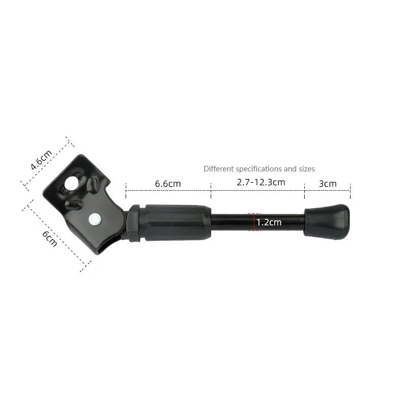 Cavalletto per bici per bambini cavalletto per parcheggio supporto per piede supporto laterale per bicicletta per bambini accessori per pediluvio da