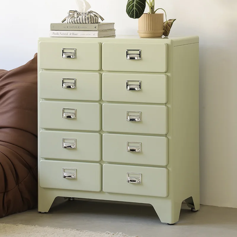 

Японский ретро сундук для спальни, железная прикроватная тумбочка, диван, боковой шкаф, ins