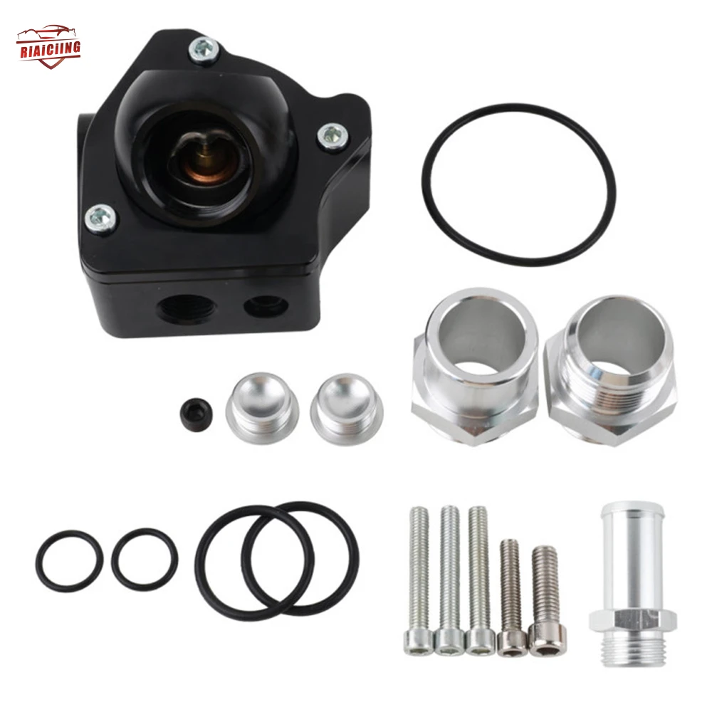 

Racing Car Swivel Neck Thermostat Housing V2 For Honda K-Series K20 K24 Engines Radiator Hose K Swap Modification Parts