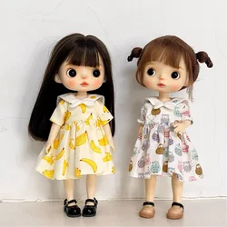 1/8 Bjd Monst Doll Clothes Dress doll accessories DIY parts Toy Gift For Girs