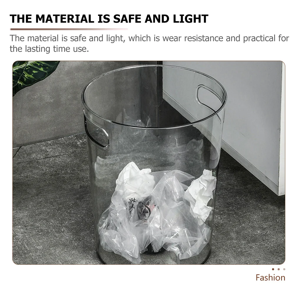 

2Pcs Transparent Acrylic Flower Buckets Clear Floral Arrangement Storage for Home Office Balcony Decorative Vase Container