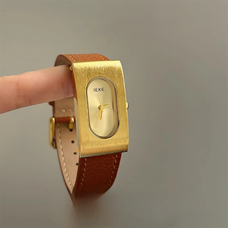 2025 waterproof quartz watch birthday gift light luxury niche classic trend women's watch elegant and simple