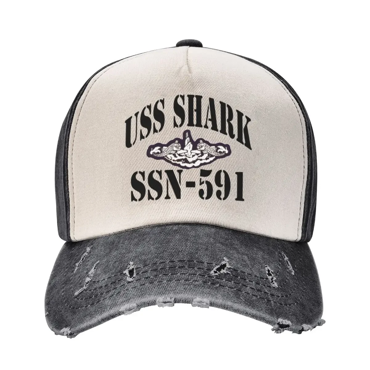 

USS SHARK (SSN-591) SHIP'S STORE Baseball Cap Brand Man cap Luxury man cap Luxury Elegant Women's Hats Men's
