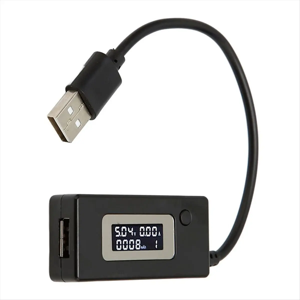 A64I USB Voltage/Amps Power Meter Tester Multimeter Digital Multimeter USB 2.0 Multifunction Electrical Tester Capacity.